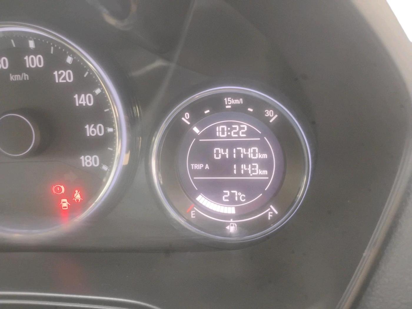 2016 Honda BR-V 1.5L I-VTEC V CVT, Petrol, Automatic, 41,740 km, interior