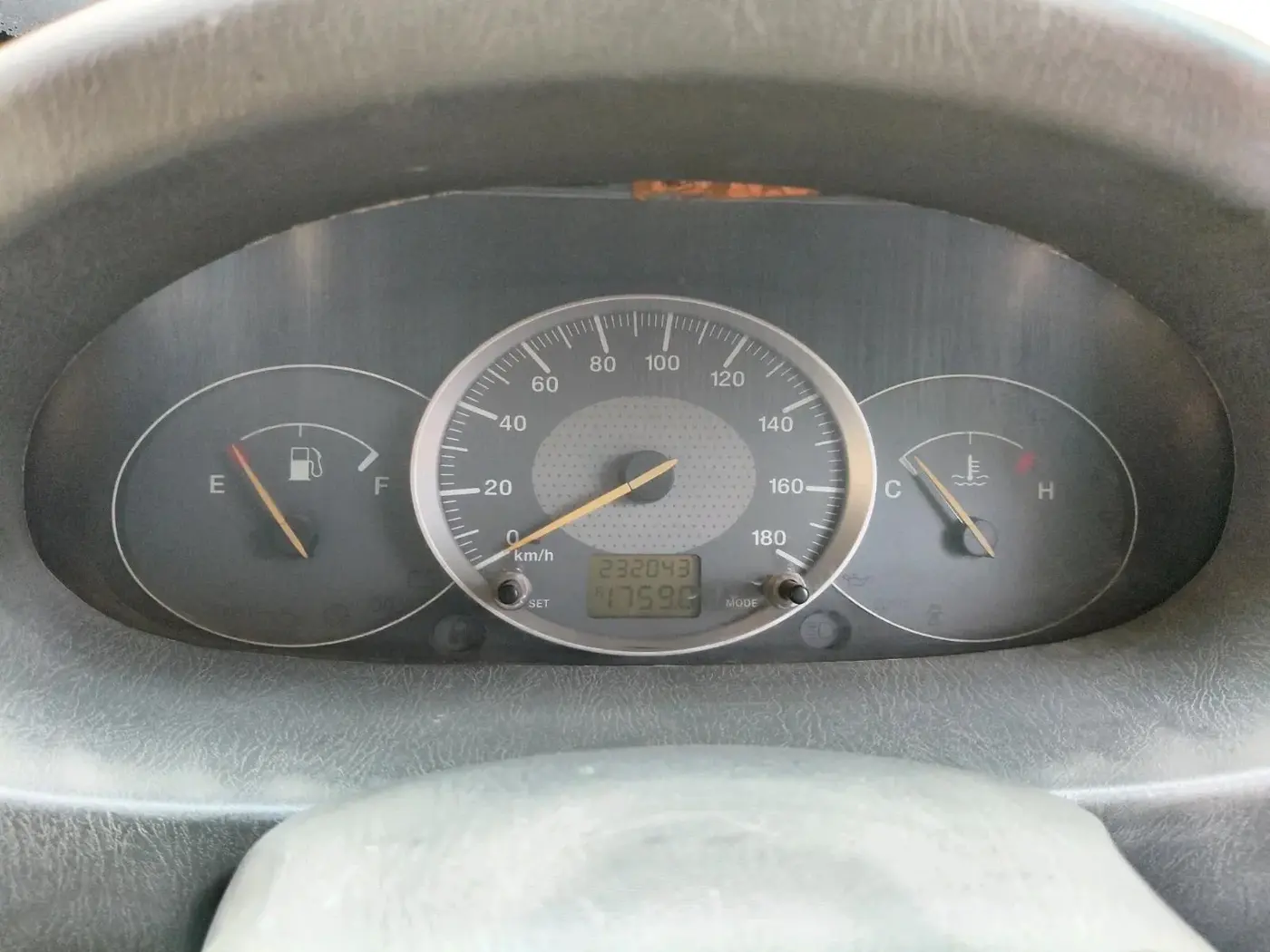 2007 Mahindra Scorpio LX 2.5 TURBO 2WD, Diesel, Manual, 2,32,043 km, interior