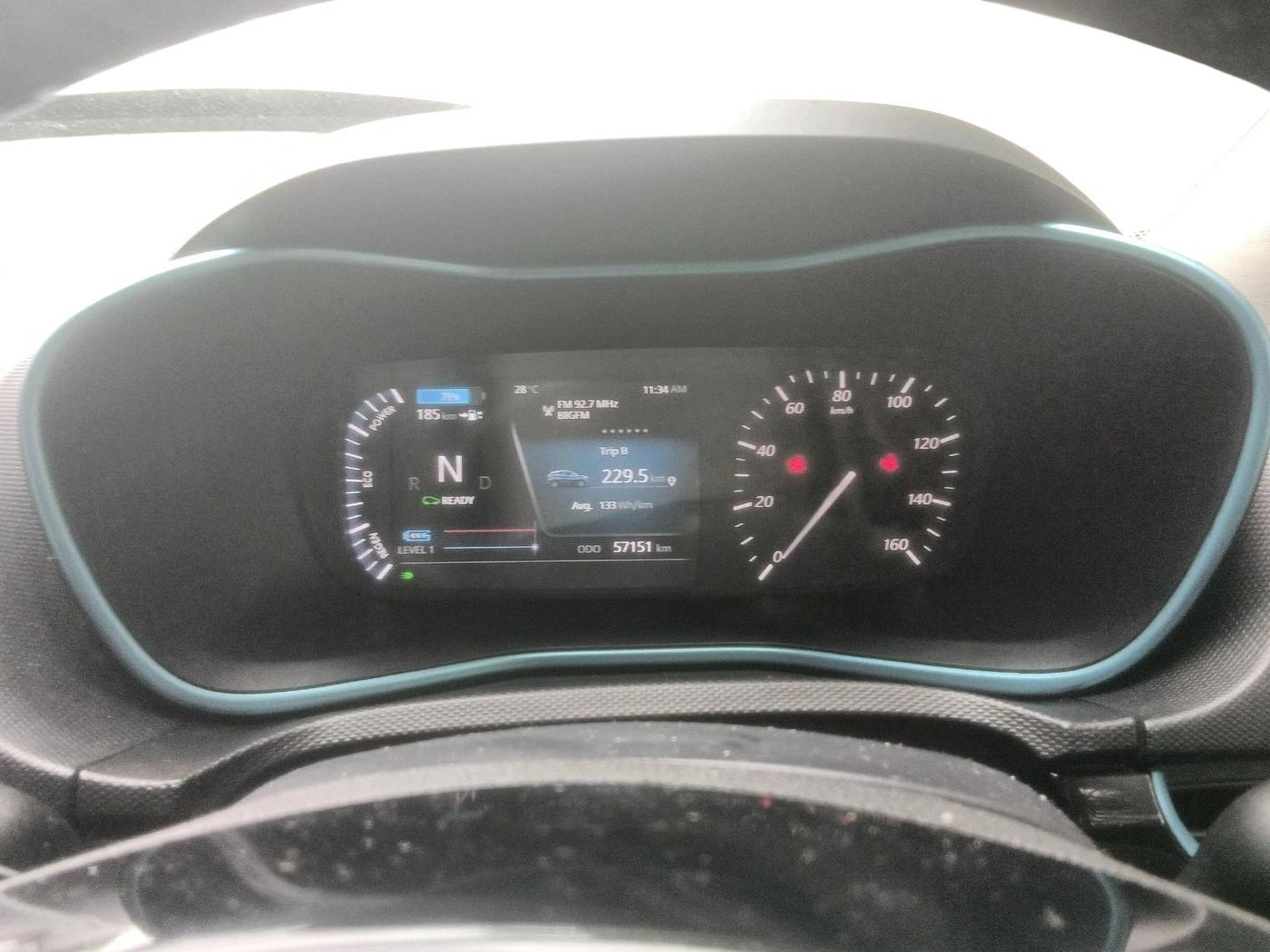 2022 Tata NEXON EV XZ PLUS, Electric, Automatic, 57,151 km, interior