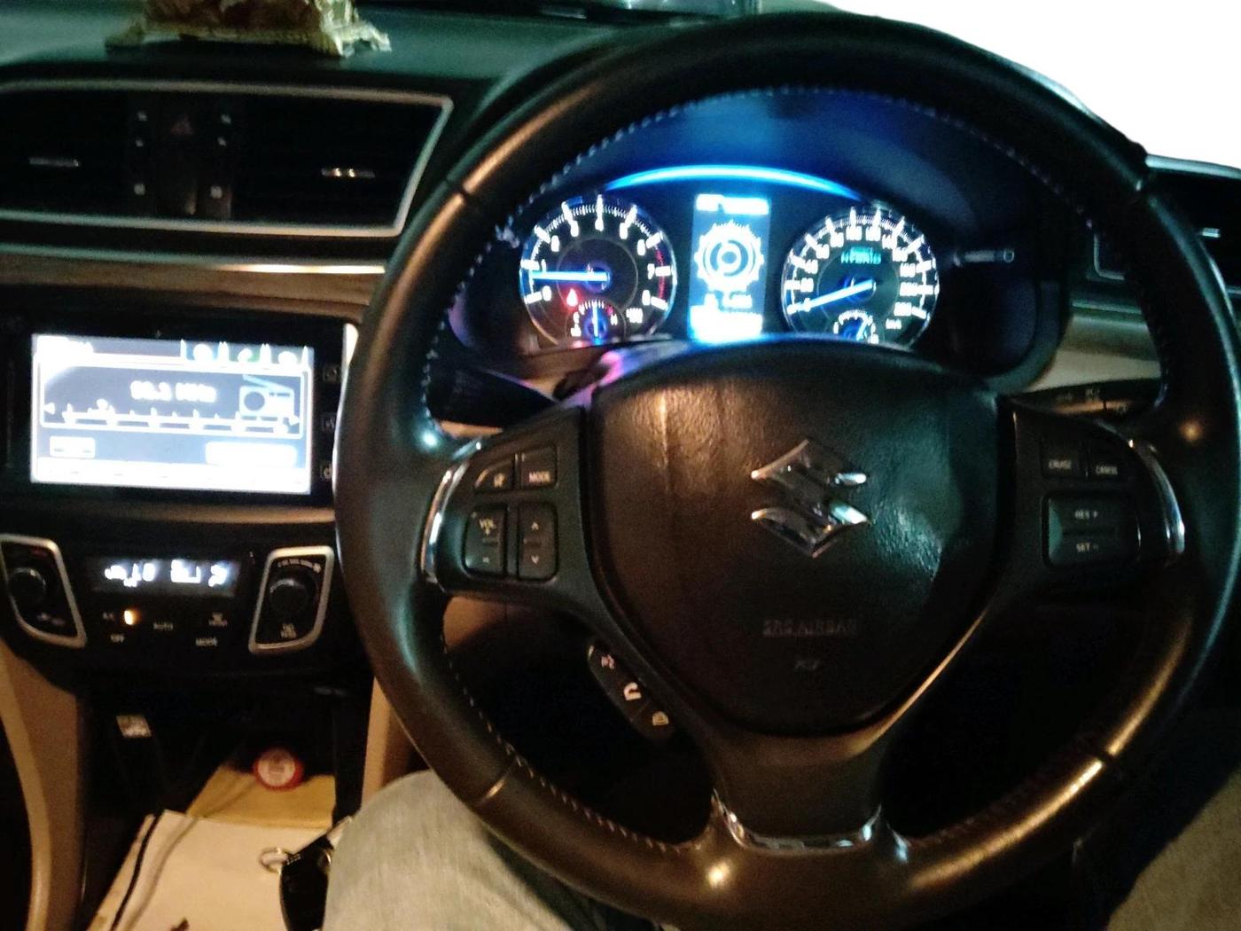 2018 Maruti Ciaz ALPHA 1.5 SHVS PETROL, Petrol, Manual, 1,45,031 km, interior