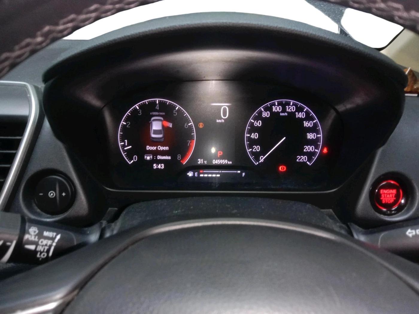 2021 Honda City 1.5L I-VTEC ZX CVT, Petrol, Automatic, 45,959 km, interior