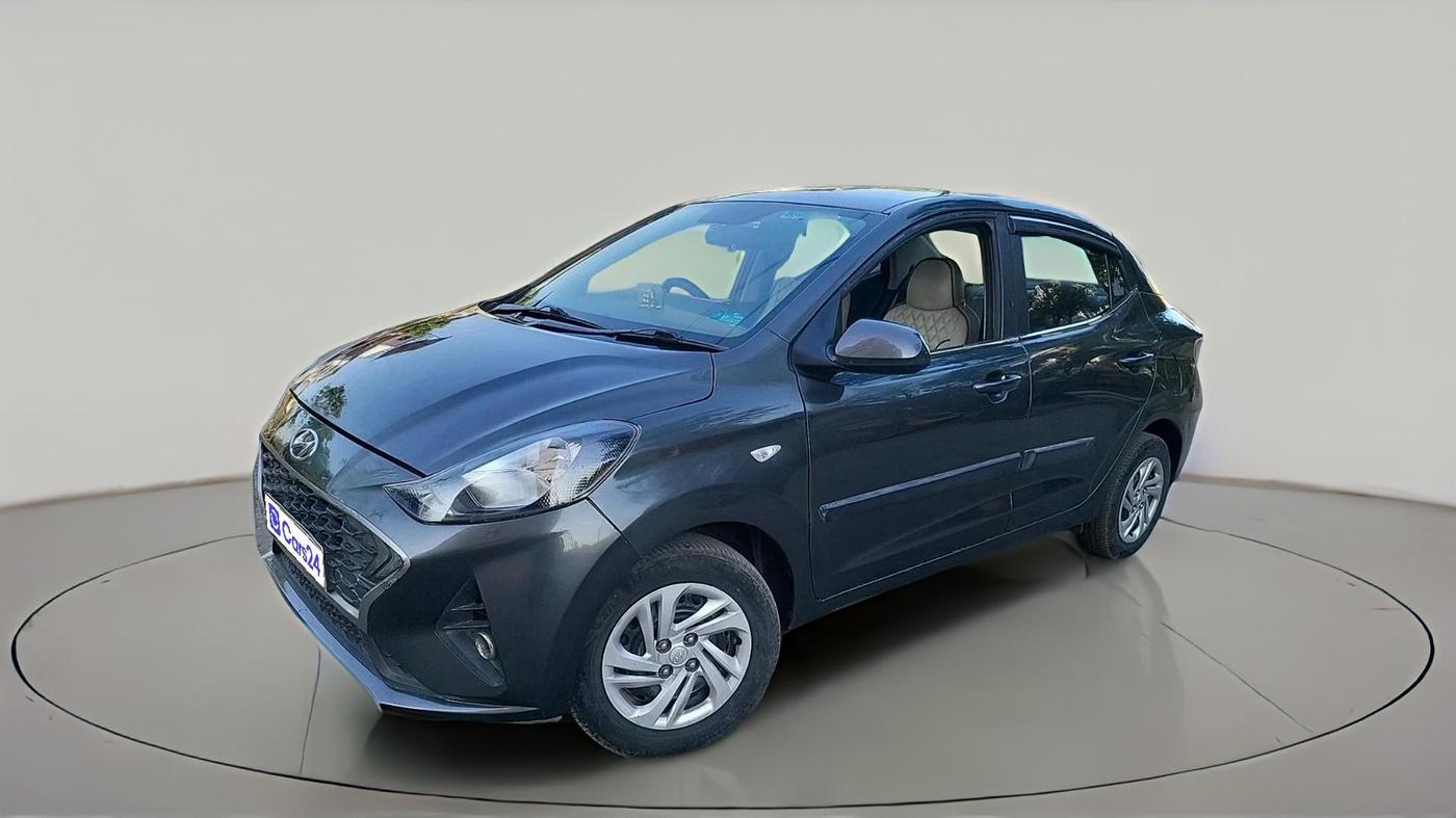 2020 Hyundai AURA S 1.2 CNG, CNG, Manual, 82,910 km, exterior