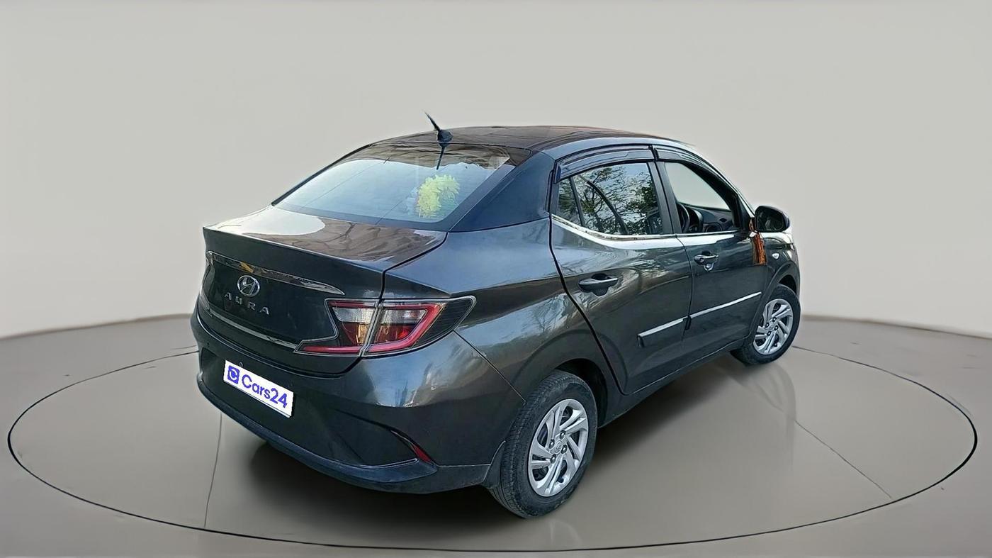 2020 Hyundai AURA S 1.2 CNG, CNG, Manual, 82,910 km, exterior