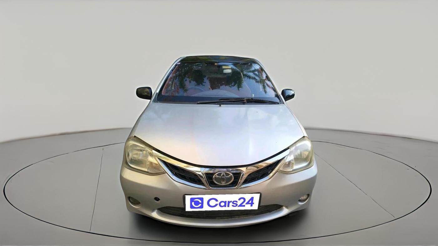 2012 Toyota Etios G, CNG, Manual, 1,25,374 km, exterior