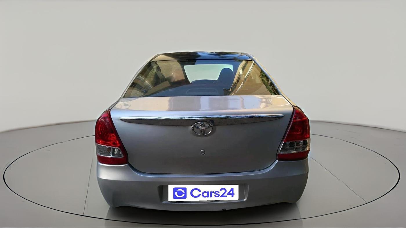 2012 Toyota Etios G, CNG, Manual, 1,25,374 km, exterior