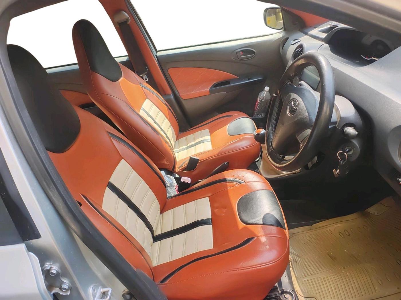 2012 Toyota Etios G, CNG, Manual, 1,25,374 km, interior