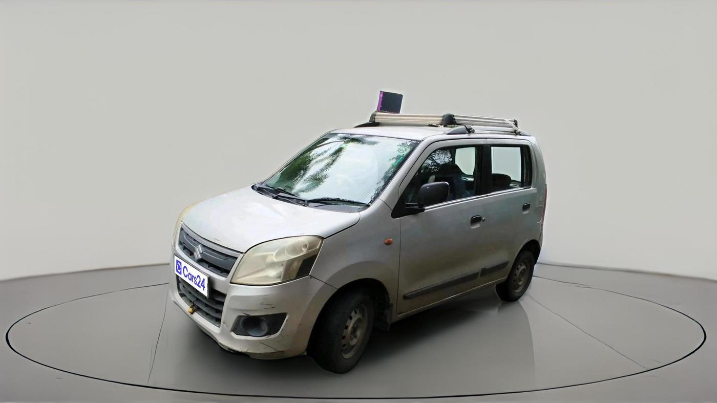 2018 Maruti Wagon R 1.0 LXI CNG, CNG, Manual, 1,66,020 km, exterior