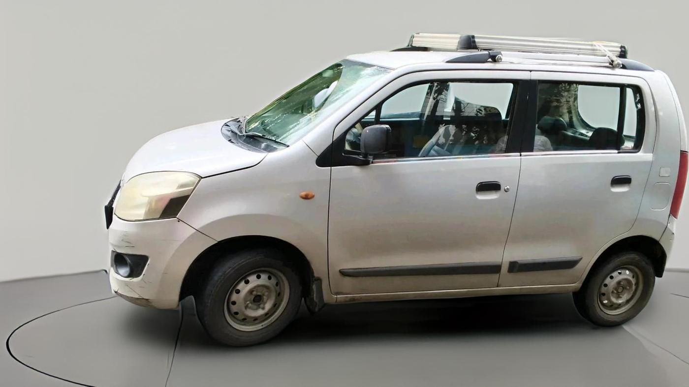 2018 Maruti Wagon R 1.0 LXI CNG, CNG, Manual, 1,66,020 km, exterior