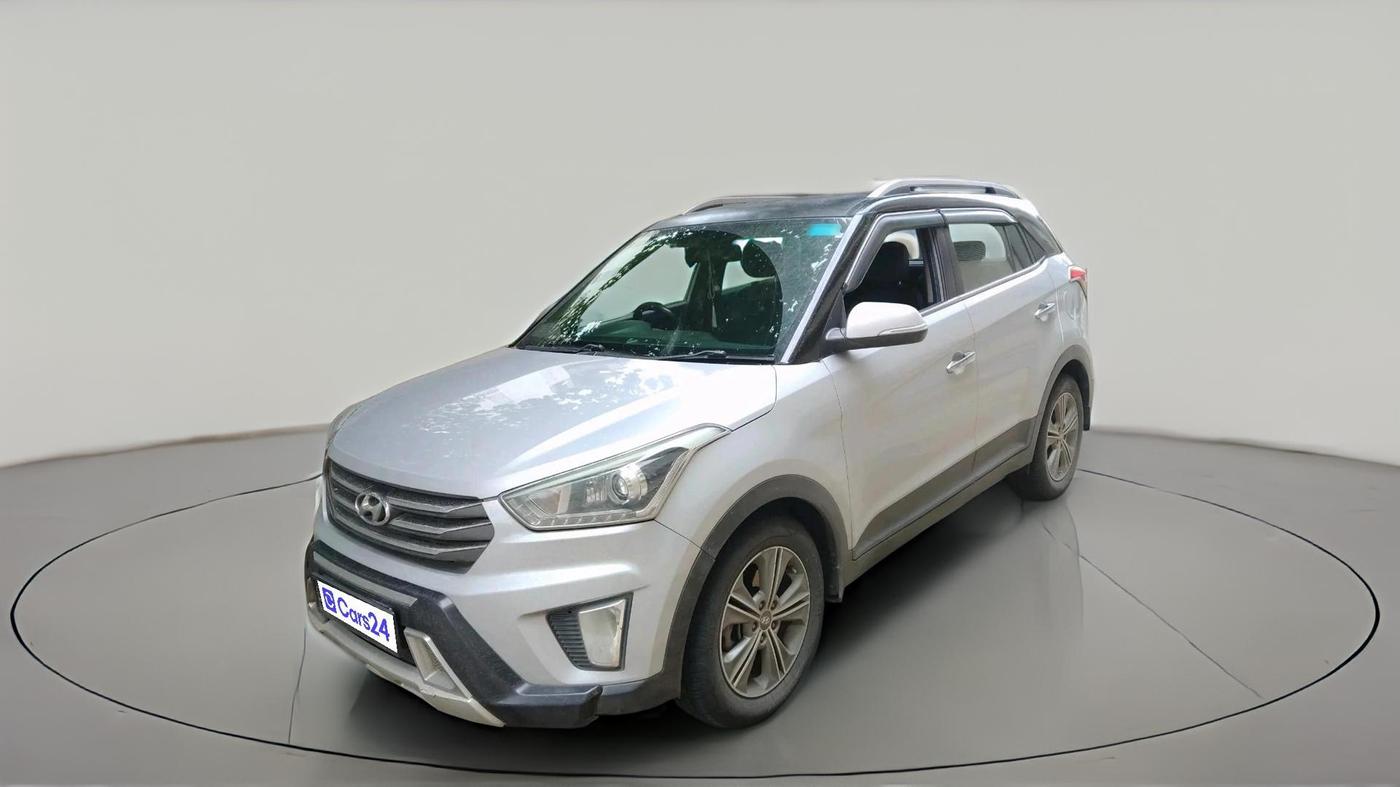 2018 Hyundai Creta SX PLUS AT 1.6 DIESEL, Diesel, Automatic, 65,364 km, exterior