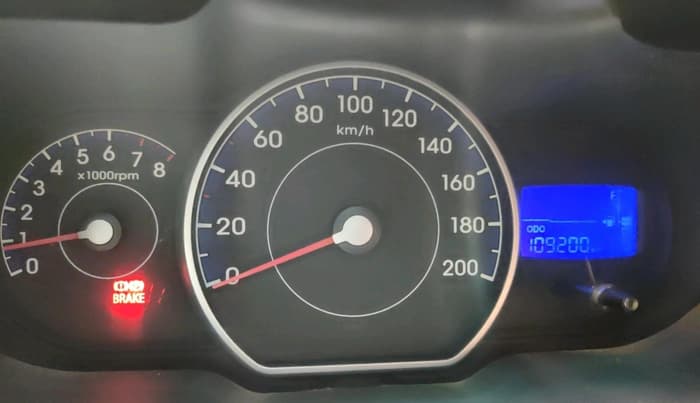 2011 Hyundai i10 MAGNA 1.2, CNG, Manual, 1,09,200 km, interior