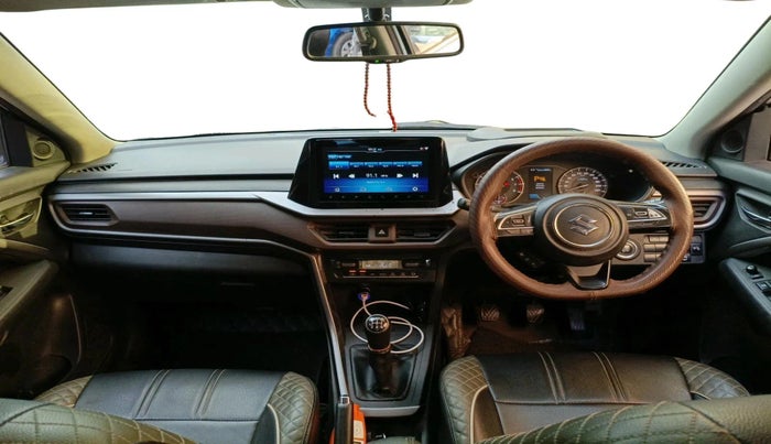 2023 Maruti BREZZA ZXI + SMART HYBRID, Petrol, Manual, 83,408 km, interior