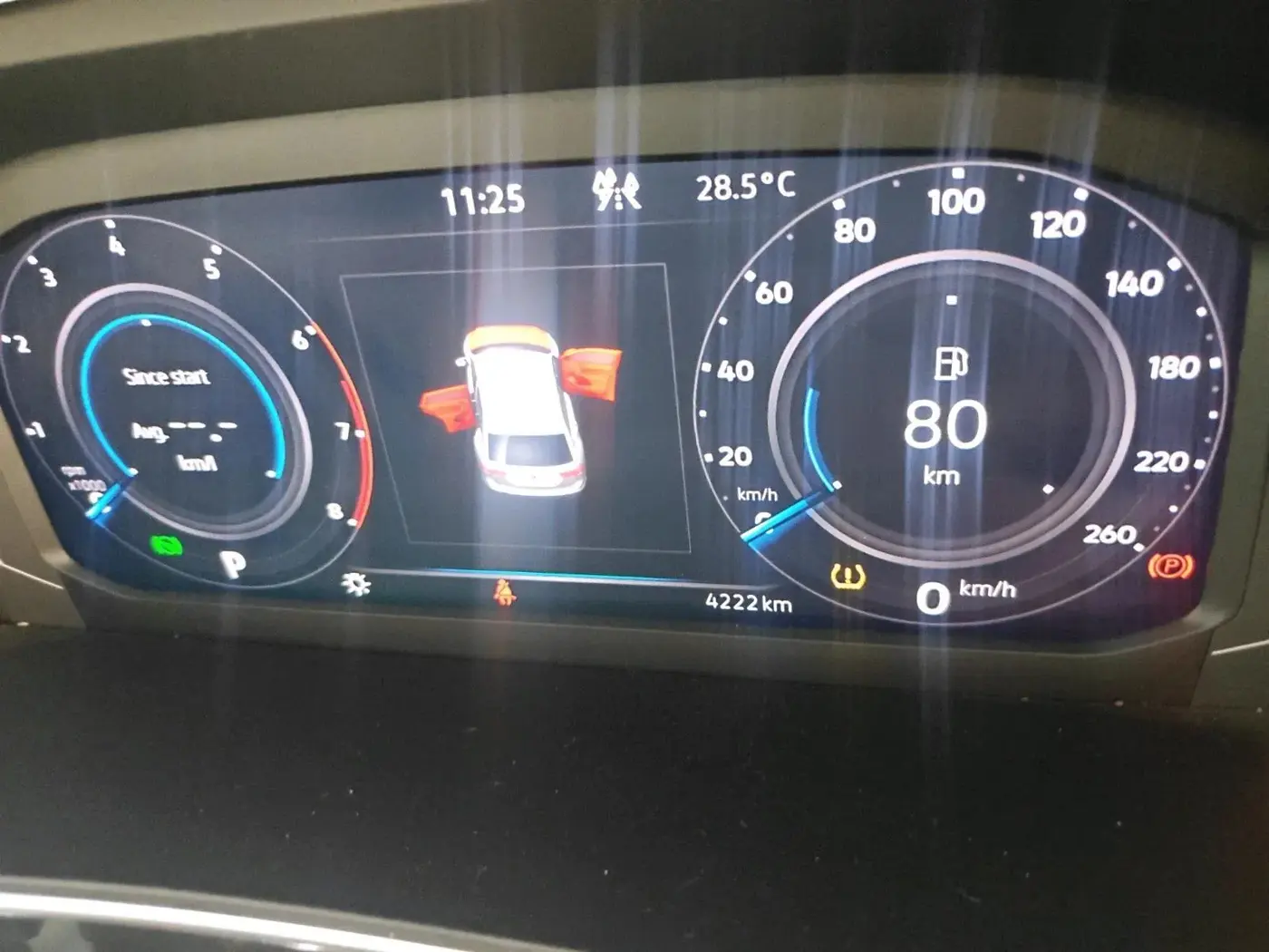 2023 Volkswagen TIGUAN ELEGANCE 2.0 TSI DSG, Petrol, Automatic, 4,222 km, interior