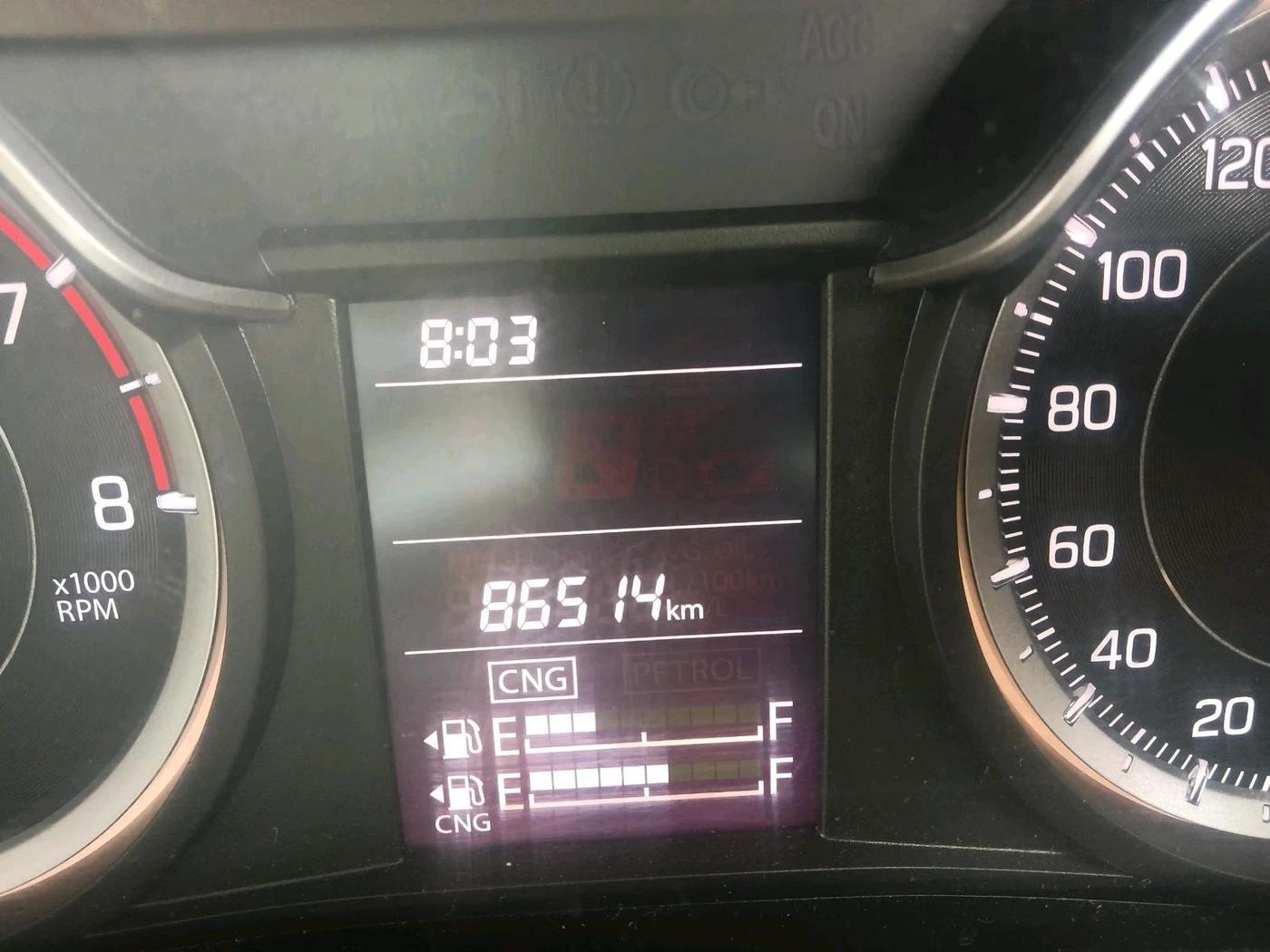 2021 Maruti Ertiga VXI CNG, CNG, Manual, 86,513 km, interior