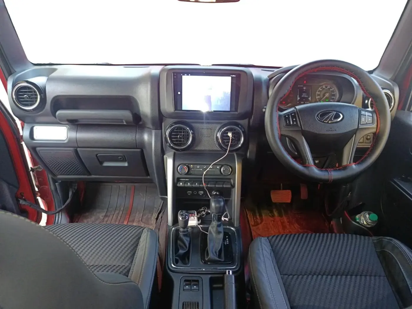 2021 Mahindra Thar LX  P 4WD AT CONVERTIBLE, Petrol, Automatic, 31,745 km, interior