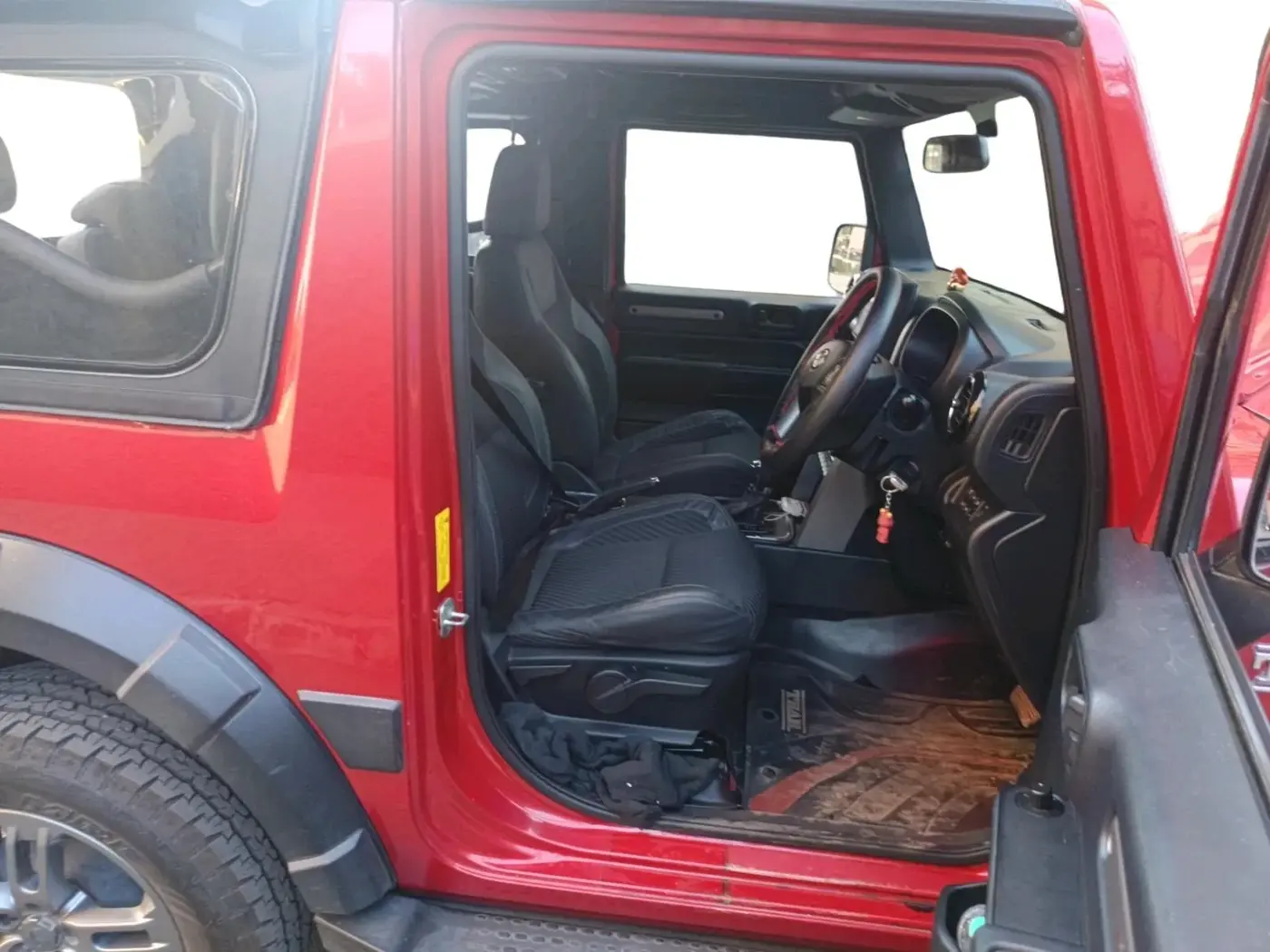 2021 Mahindra Thar LX  P 4WD AT CONVERTIBLE, Petrol, Automatic, 31,745 km, interior