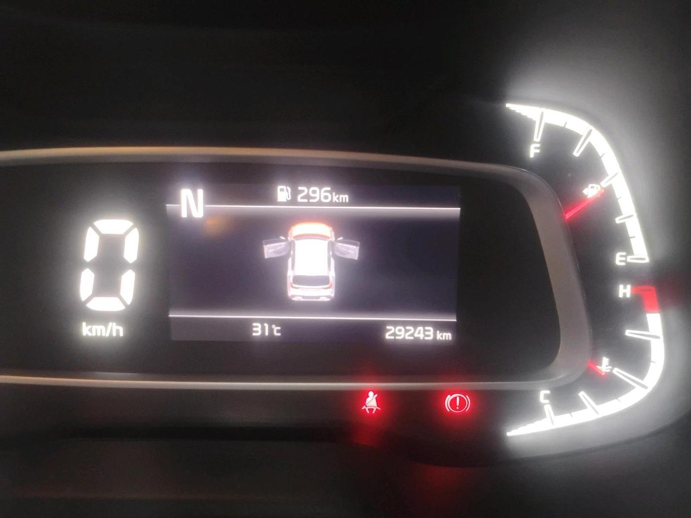 2020 KIA SONET GTX PLUS 1.0 IMT, Petrol, Manual, 29,243 km, interior