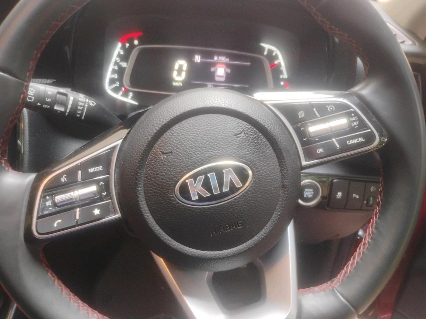 2020 KIA SONET GTX PLUS 1.0 IMT, Petrol, Manual, 29,243 km, interior