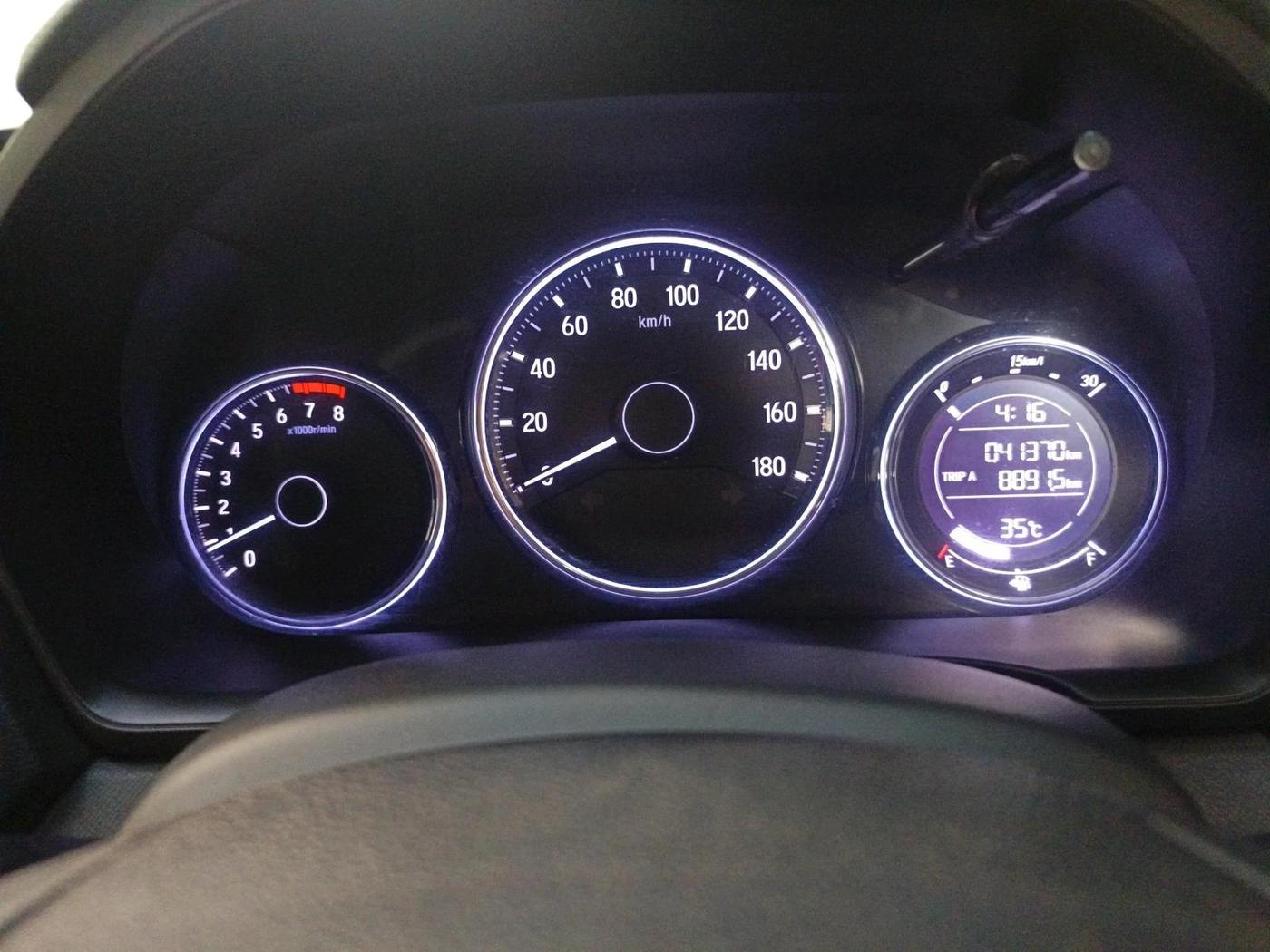 2017 Honda BR-V 1.5L I-VTEC V, CNG, Manual, 41,370 km, interior