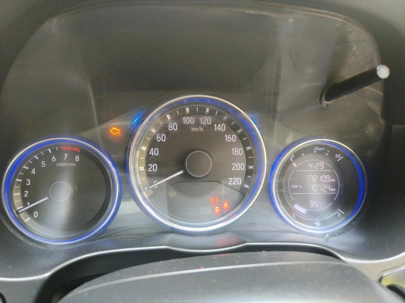 2015 Honda City 1.5L I-VTEC SV, Petrol, Manual, 1,72,109 km, interior