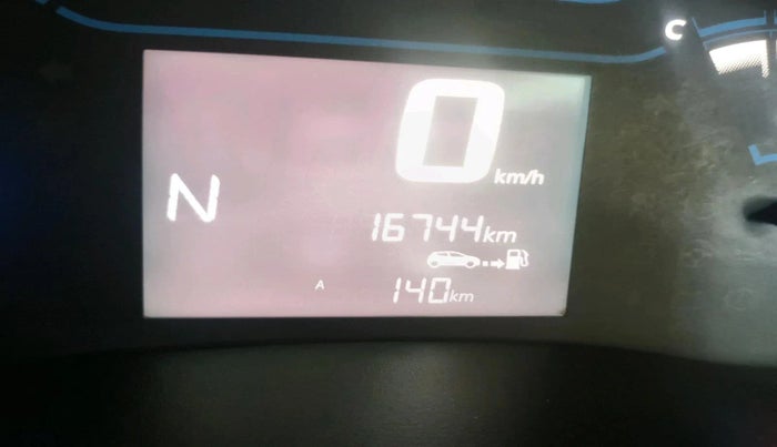 2020 Renault Kwid CLIMBER 1.0 AMT (O), Petrol, Automatic, 16,744 km, interior