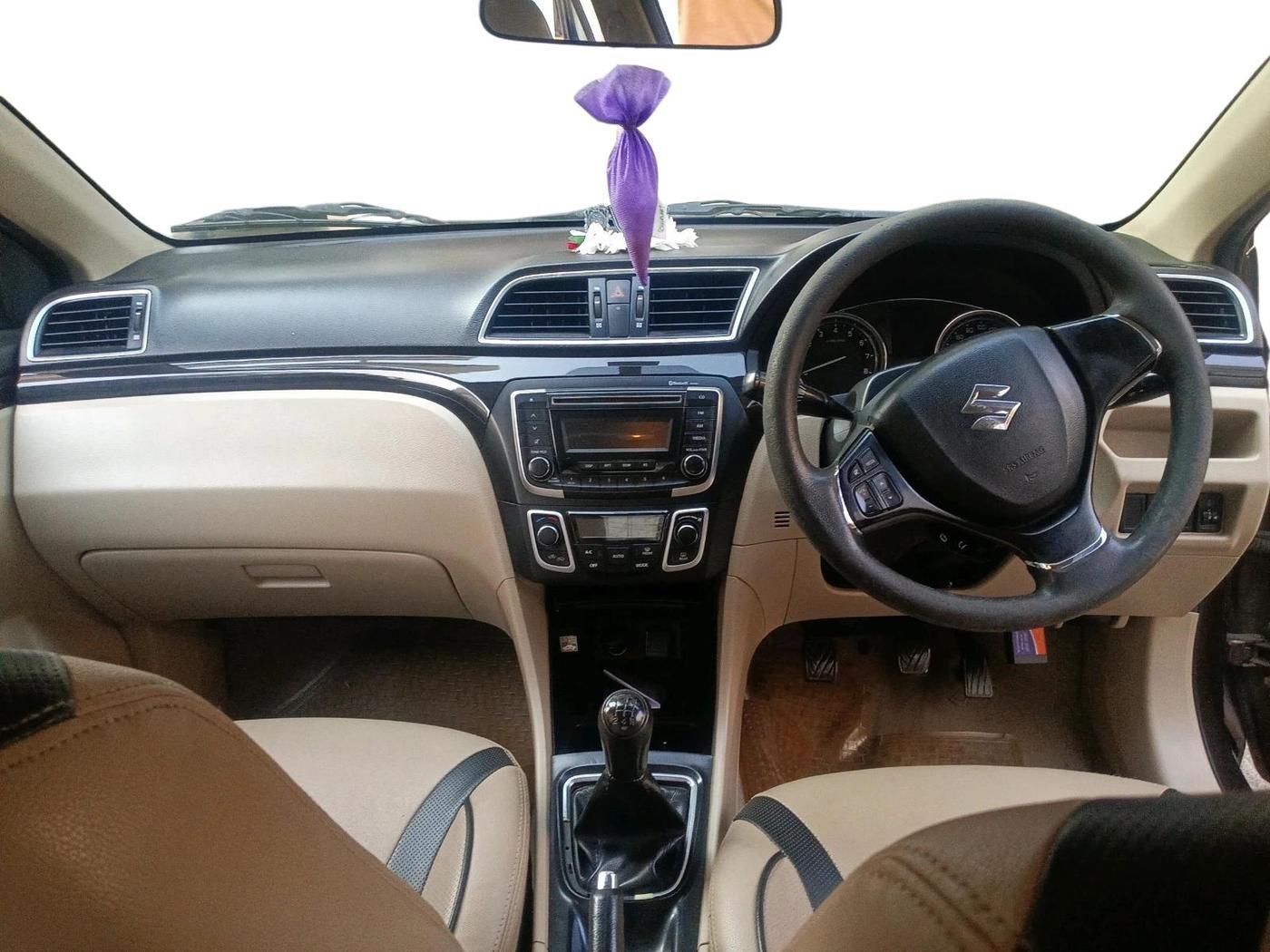 2015 Maruti Ciaz VXI+, Petrol, Manual, 1,39,693 km, interior