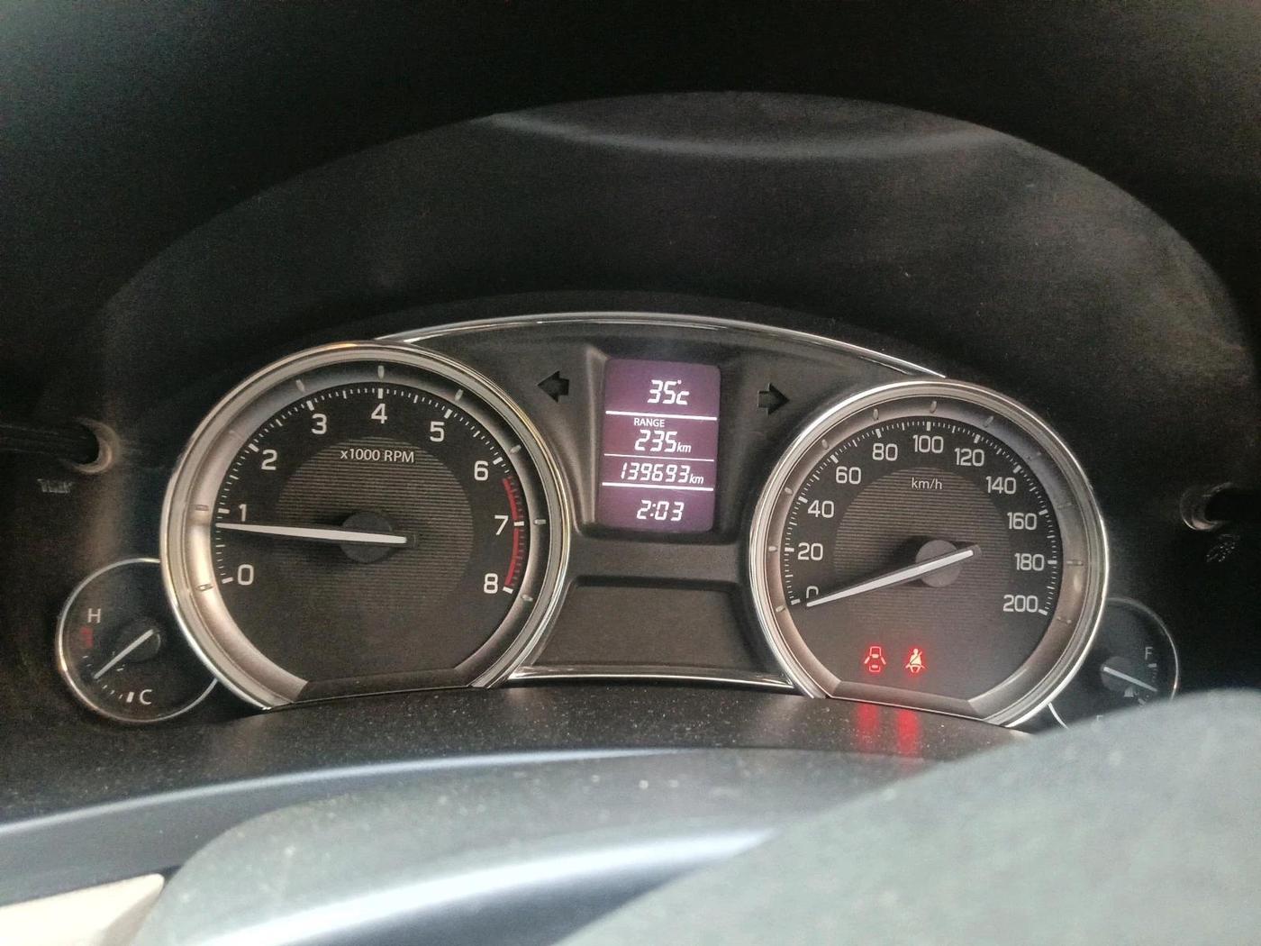 2015 Maruti Ciaz VXI+, Petrol, Manual, 1,39,693 km, interior