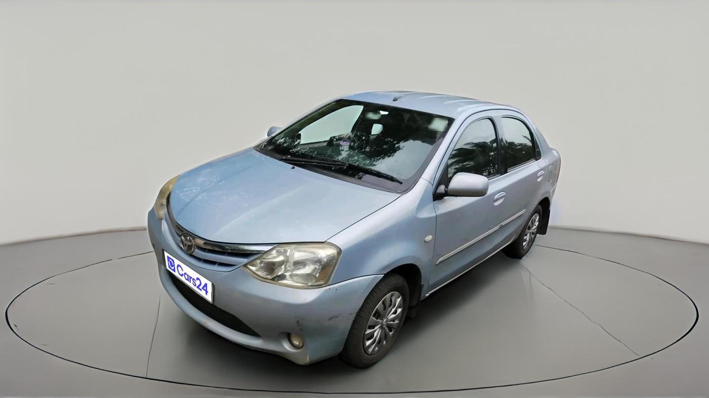 2011 Toyota Etios G, CNG, Manual, 54,322 km, exterior