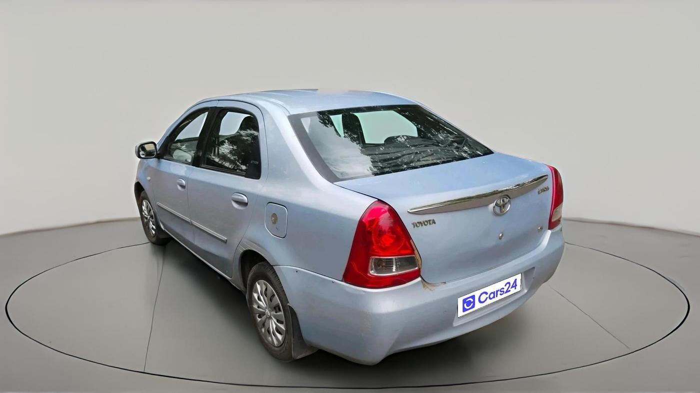 2011 Toyota Etios G, CNG, Manual, 54,322 km, exterior