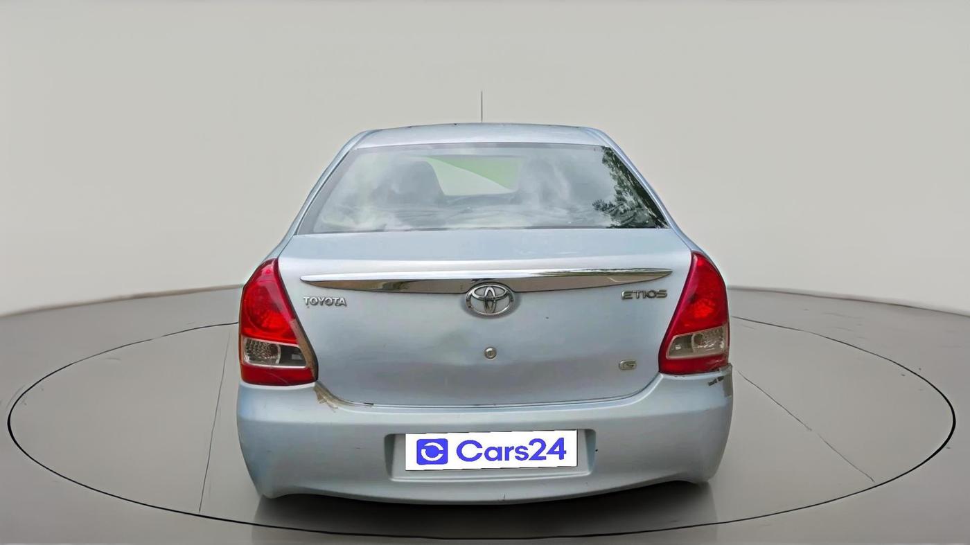2011 Toyota Etios G, CNG, Manual, 54,322 km, exterior