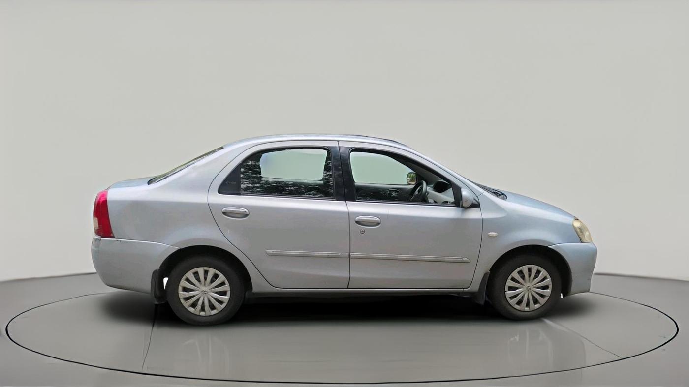 2011 Toyota Etios G, CNG, Manual, 54,322 km, exterior