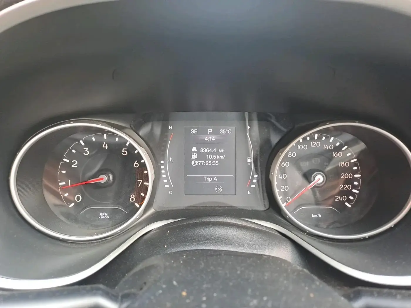 2018 Jeep Compass LIMITED 1.4 PETROL AT, Petrol, Automatic, 1,17,178 km, interior