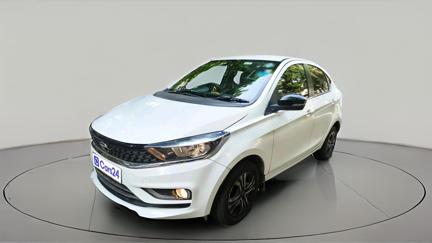 2022 Tata TIGOR XZ PLUS CNG, CNG, Manual, 53,311 km, exterior