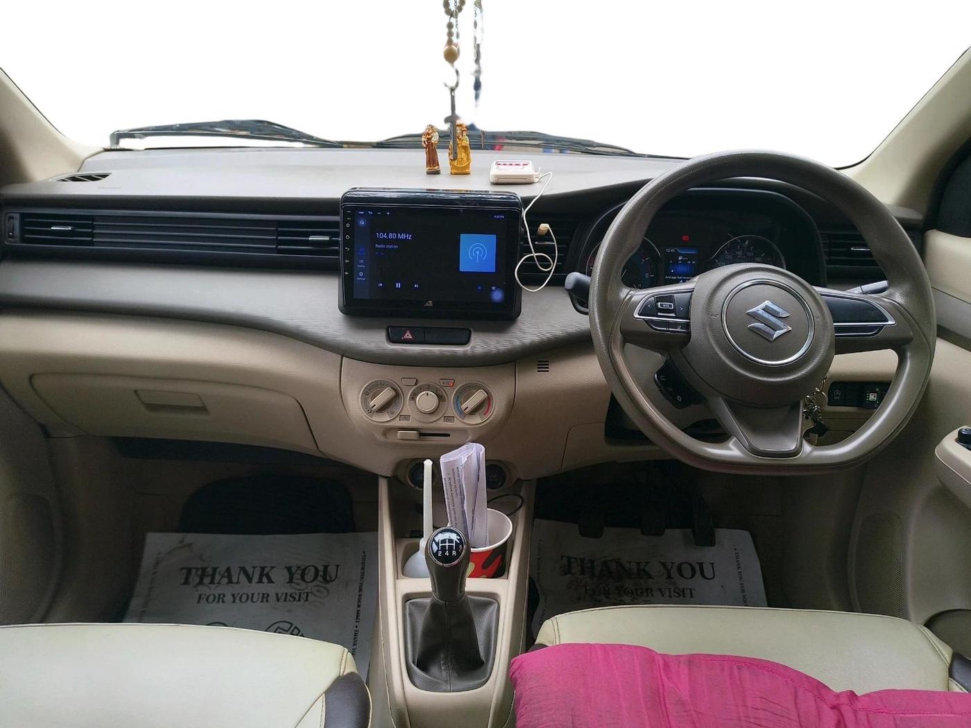 2019 Maruti Ertiga VXI SHVS, Petrol, Manual, 56,986 km, interior