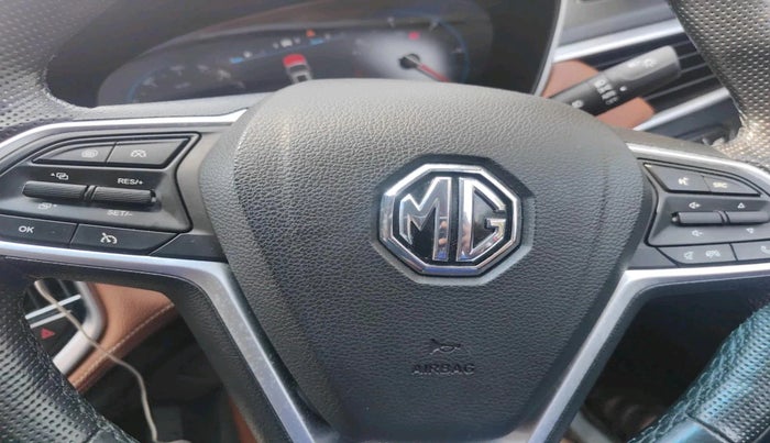 2021 MG HECTOR PLUS SHARP 1.5 PETROL TURBO CVT 6-STR, Petrol, Automatic, 11,288 km, interior