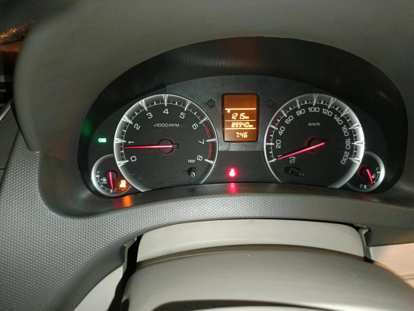 2015 Maruti Ertiga VXI CNG, CNG, Manual, 91,000 km, interior