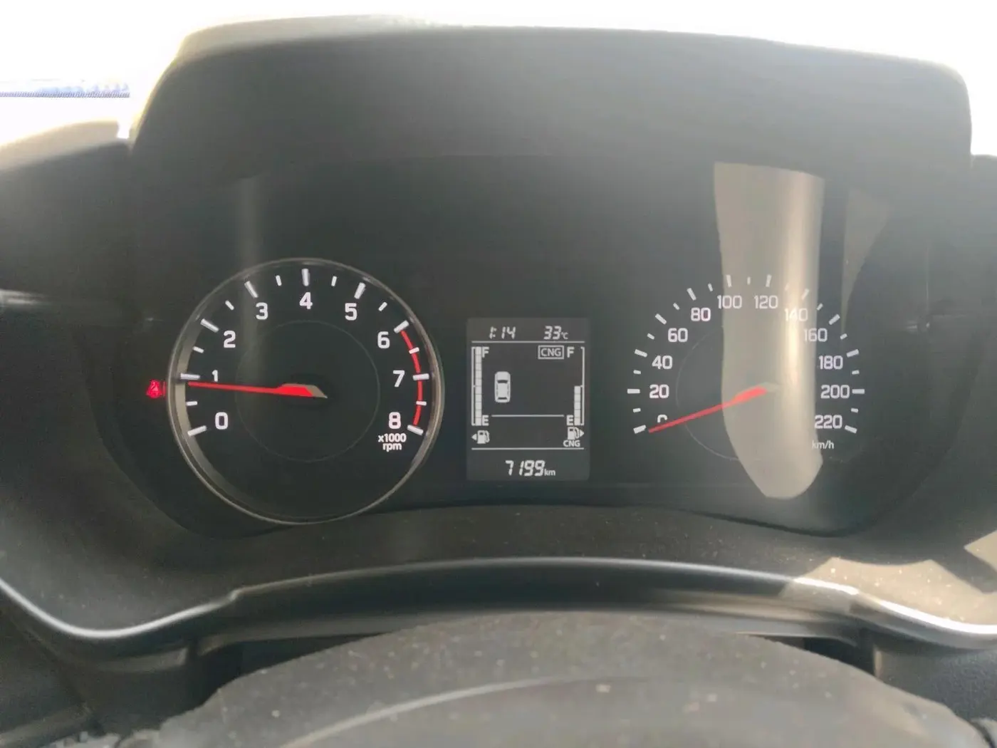 2025 Maruti Swift ZXi CNG, CNG, Manual, 7,199 km, interior