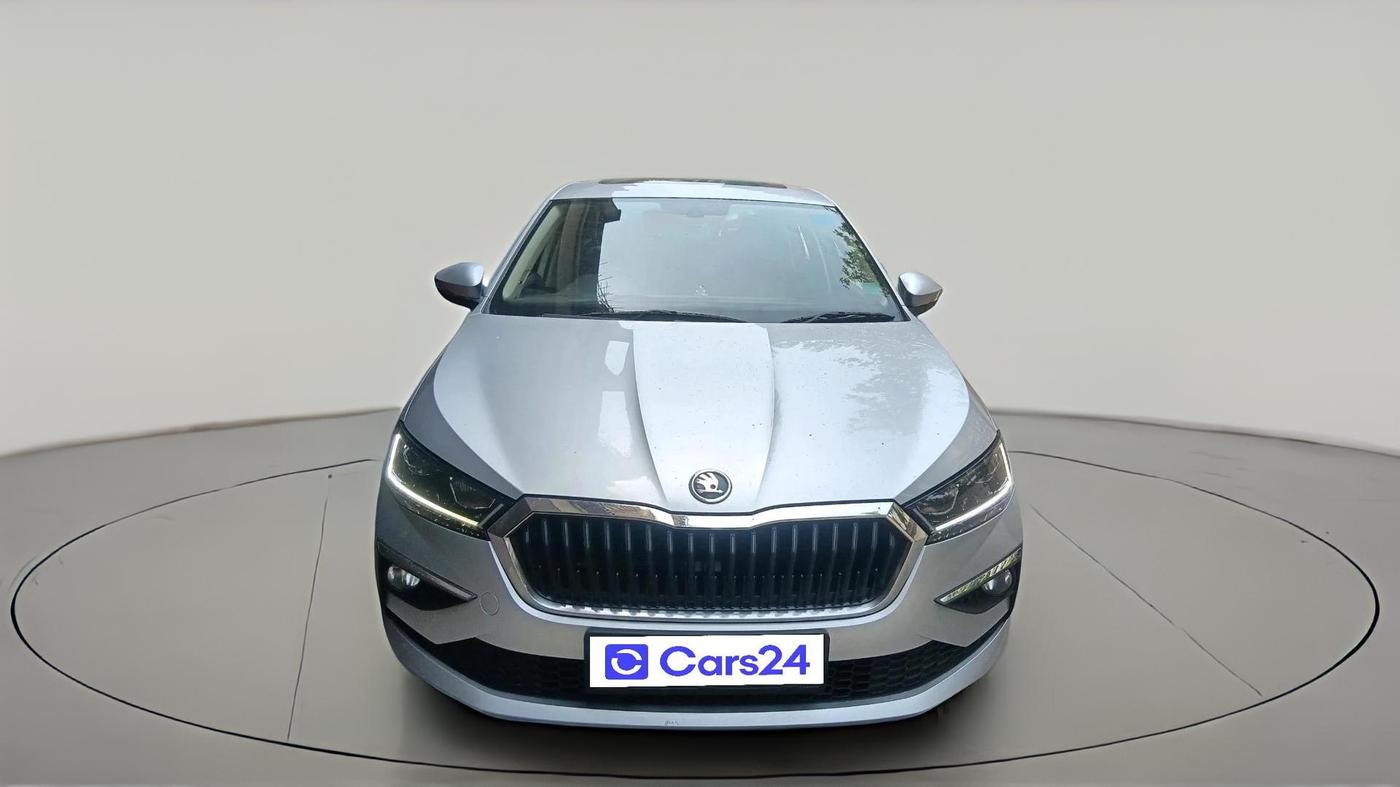 2022 Skoda SLAVIA STYLE 1.0L TSI AT, Petrol, Automatic, 41,949 km, exterior