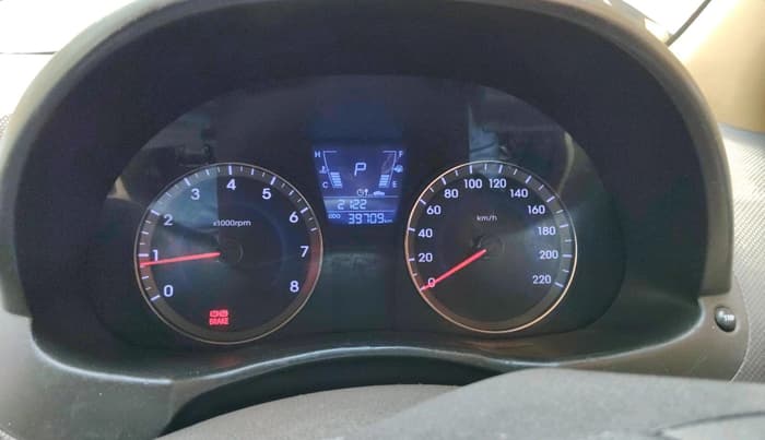 2014 Hyundai Verna FLUIDIC 1.6 VTVT SX AT, Petrol, Automatic, 39,709 km, interior
