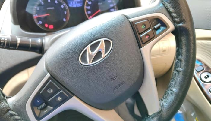 2014 Hyundai Verna FLUIDIC 1.6 VTVT SX AT, Petrol, Automatic, 39,709 km, interior