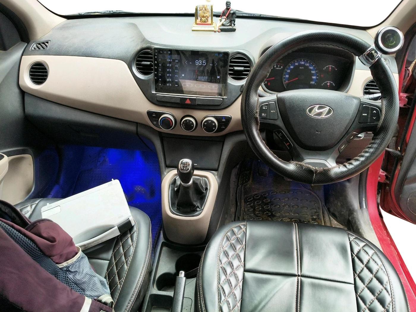 2014 Hyundai Xcent S 1.2, CNG, Manual, 1,13,327 km, interior