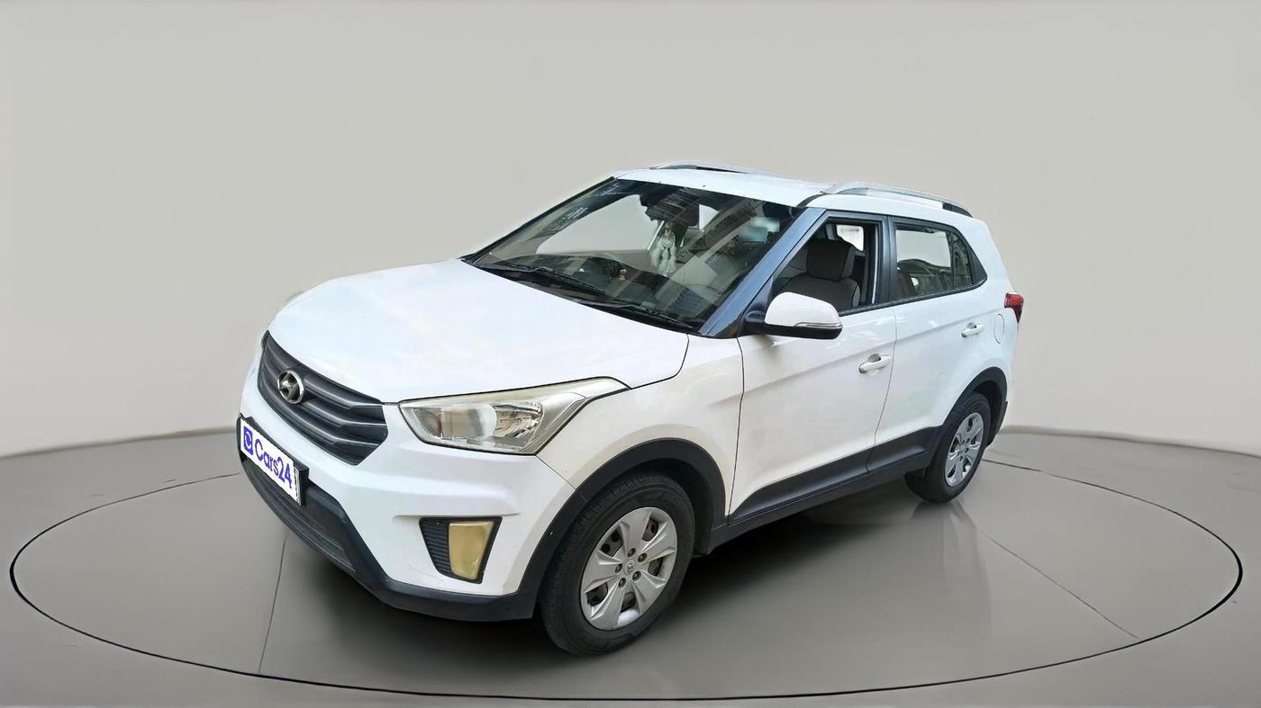 2017 Hyundai Creta E PLUS 1.6 PETROL, Petrol, Manual, 1,09,217 km, exterior