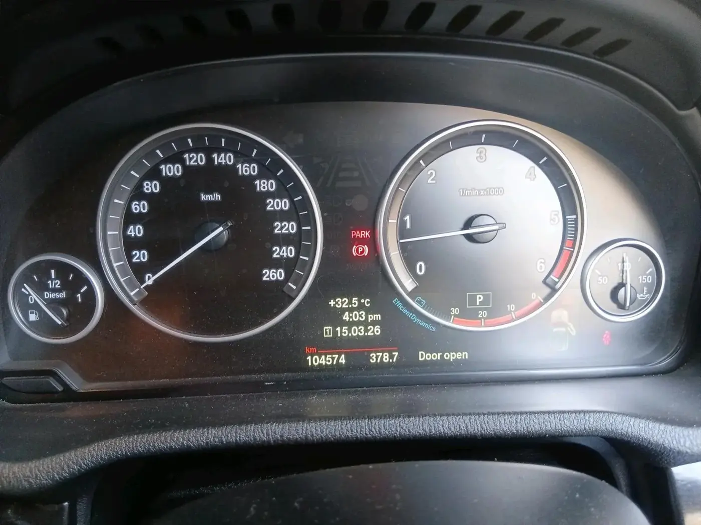 2014 BMW X3 XDRIVE 20D, Diesel, Automatic, 1,04,574 km, interior