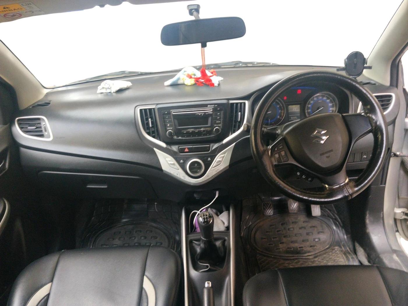 2016 Maruti Baleno DELTA PETROL 1.2, Petrol, Manual, 70,229 km, interior