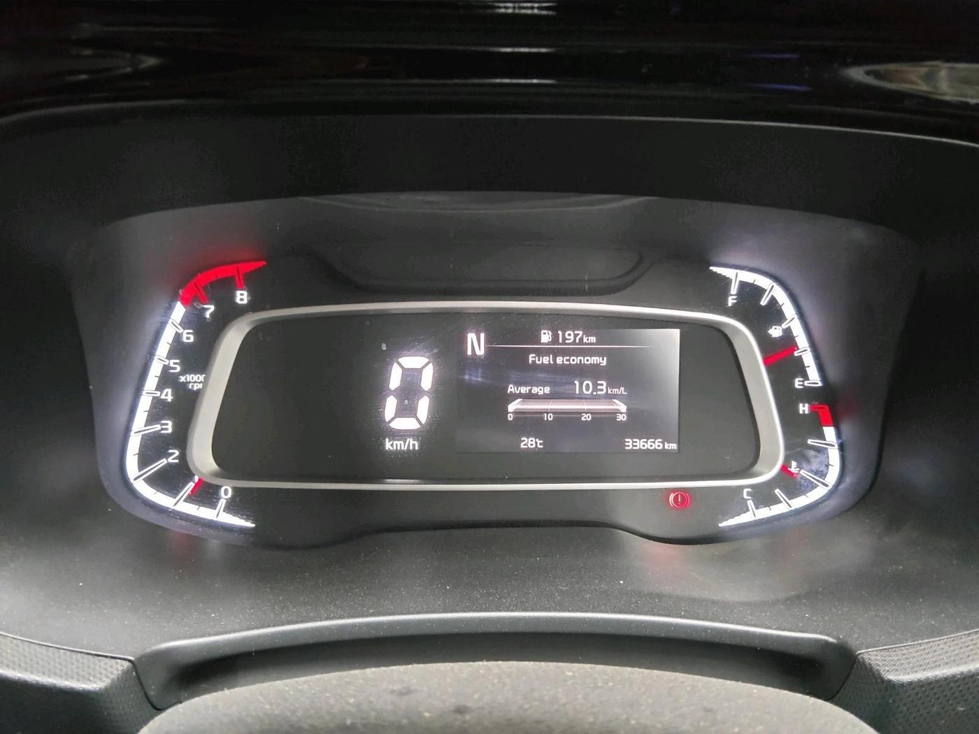 2020 KIA SONET GTX PLUS 1.0 IMT, Petrol, Manual, 33,666 km, interior