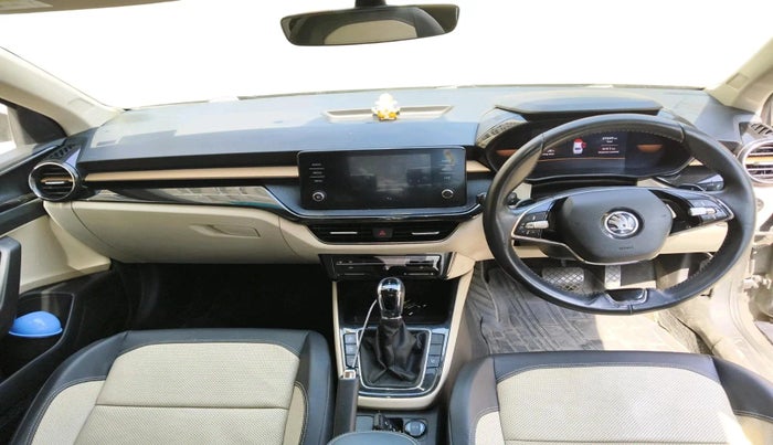 2022 Skoda SLAVIA STYLE 1.5L TSI DSG, Petrol, Automatic, 28,000 km, interior