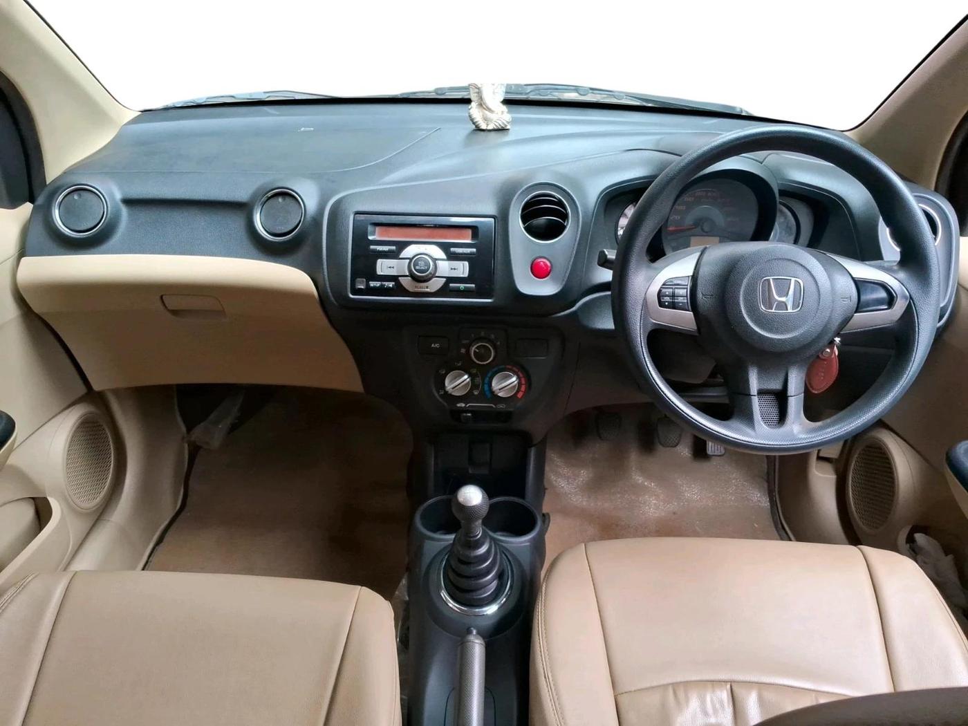 2014 Honda Amaze 1.2L I-VTEC S, Petrol, Manual, 21,248 km, interior