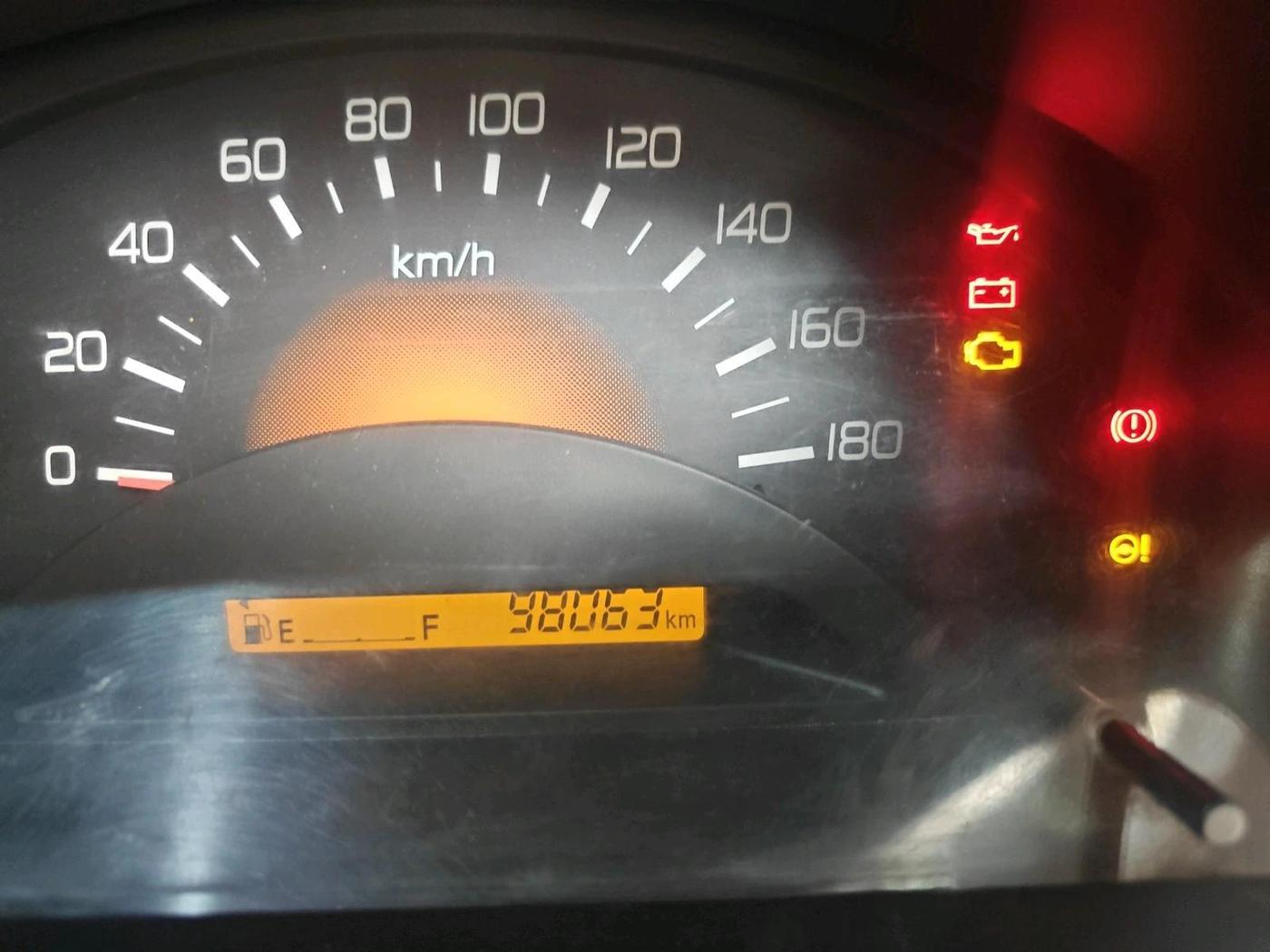 2013 Maruti Wagon R 1.0 LXI CNG, CNG, Manual, 98,063 km, interior