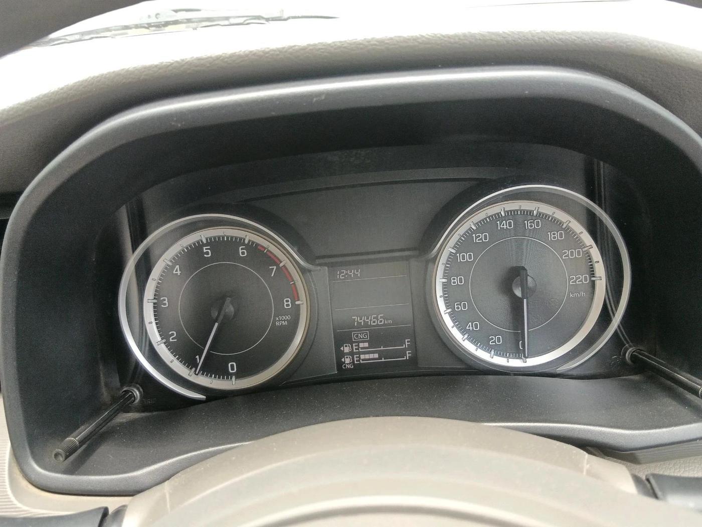 2020 Maruti Ertiga VXI CNG, CNG, Manual, 74,466 km, interior