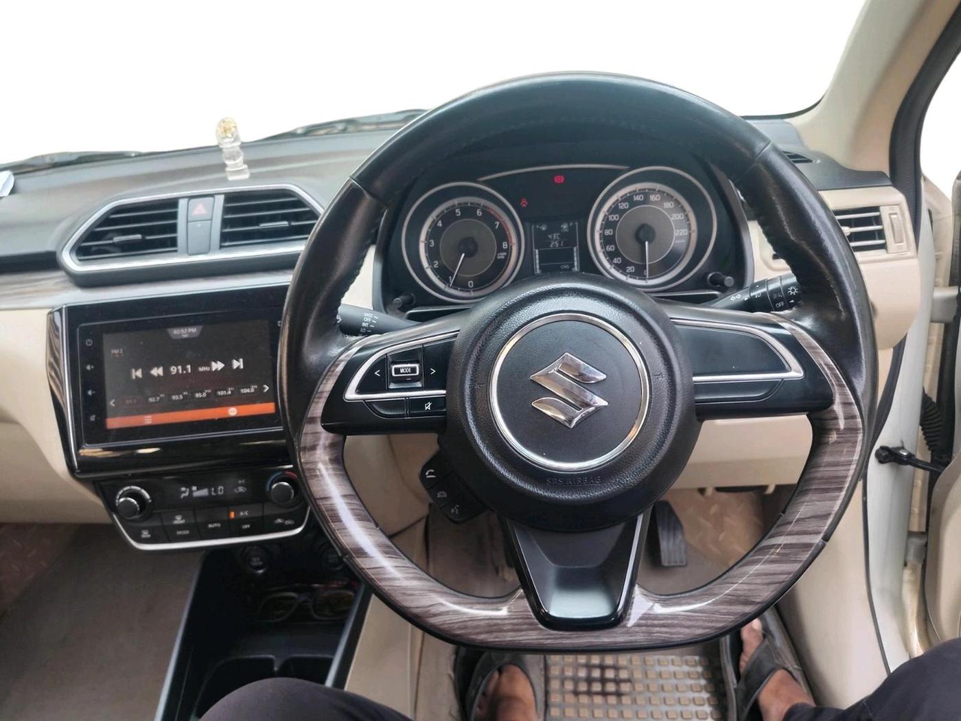 2022 Maruti Dzire ZXI CNG, CNG, Manual, 33,246 km, interior