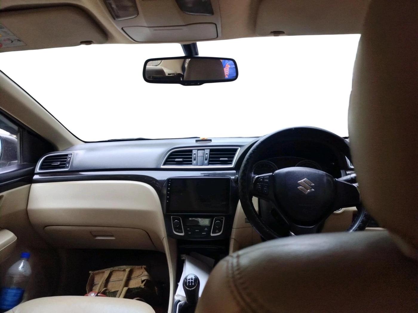 2015 Maruti Ciaz ZXI+, CNG, Manual, 1,06,033 km, interior